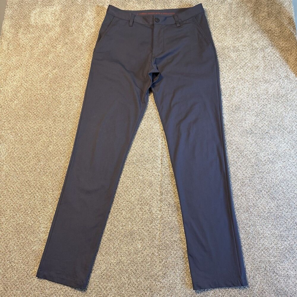 Rhone Commuter Pant Slim Men 31 Navy Blue Performance Stretch 100036 SU19